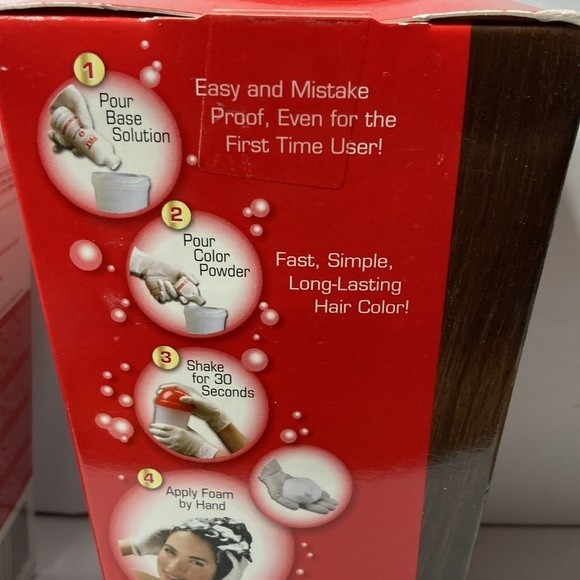 Samy Fat Foam Hair Color G5 Medium Golden Brown 2 Boxes Discontinued - Picture 10 of 14